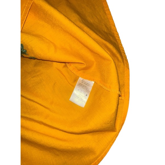 Lulumari Peasent/boho Embroidered Yellow Size Large Top - Picture 7 of 10